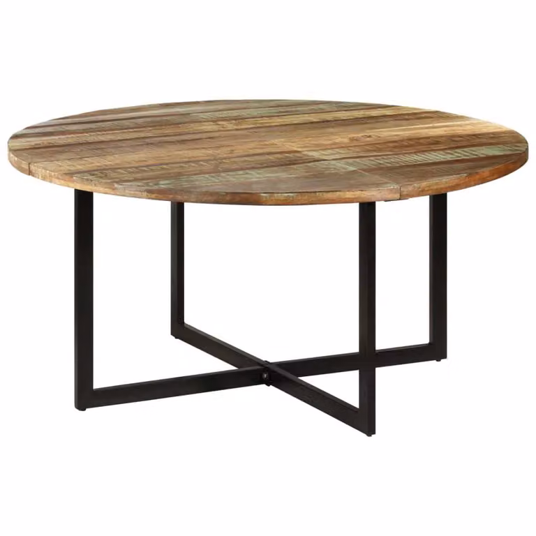 Maison Exclusive - Tavolo da pranzo 110x75 cm in legno massello di recupero