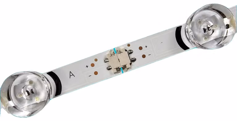 Striscia LED, lunghezza 1152 mm, 11 LED per striscia, tensione 6 V, certificata CE, compatibile con diversi modelli