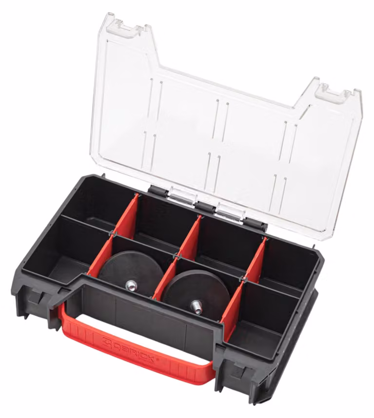 Qbrick System Custom Magnetic Set adattatore magnetico per la custodia ONE 2.0 / PRO 2.0 / PRIME per il fissaggio magnetico degli utensili