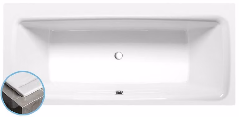 Vasche da bagno Polysan - Vasca da bagno 1800x800x470 mm, bianco 17611S
