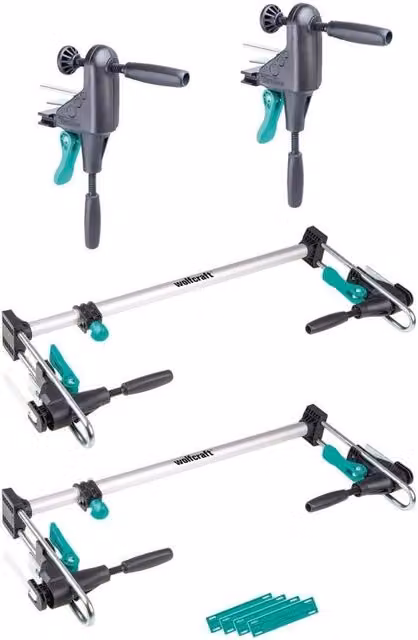 Wolfcraft Set di montaggio per telaio porta PRO 3676000 – 1