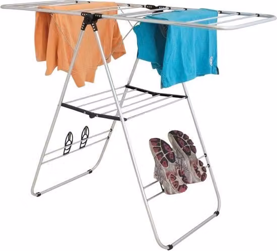 Drogaio Pieghevole per Abbigliamento e Scarpe - Risparmio di Spazio e Efficienza
