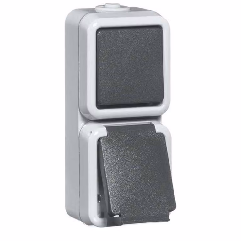 Combinazione interruttore/presa Peha D 6666 WAB