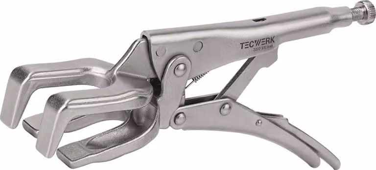 Pinze a morsicatore per tubi, lunghezza totale 280 mm, apertura massima 70 mm