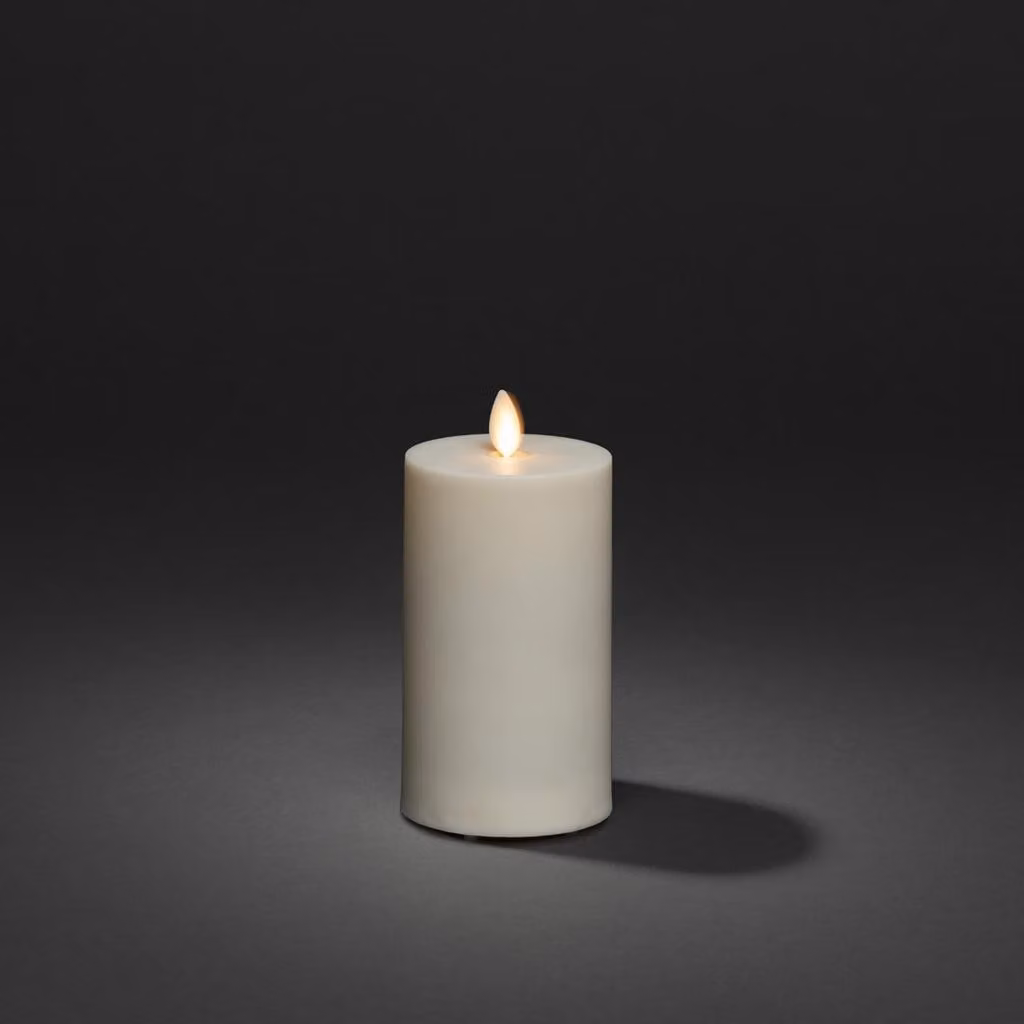 Konstsmide luci di Natale LED candela telecomandata 18cm