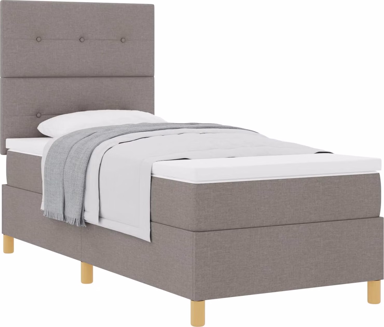 Letto a molle con materasso Talpa 100 x 200 cm Tessuto