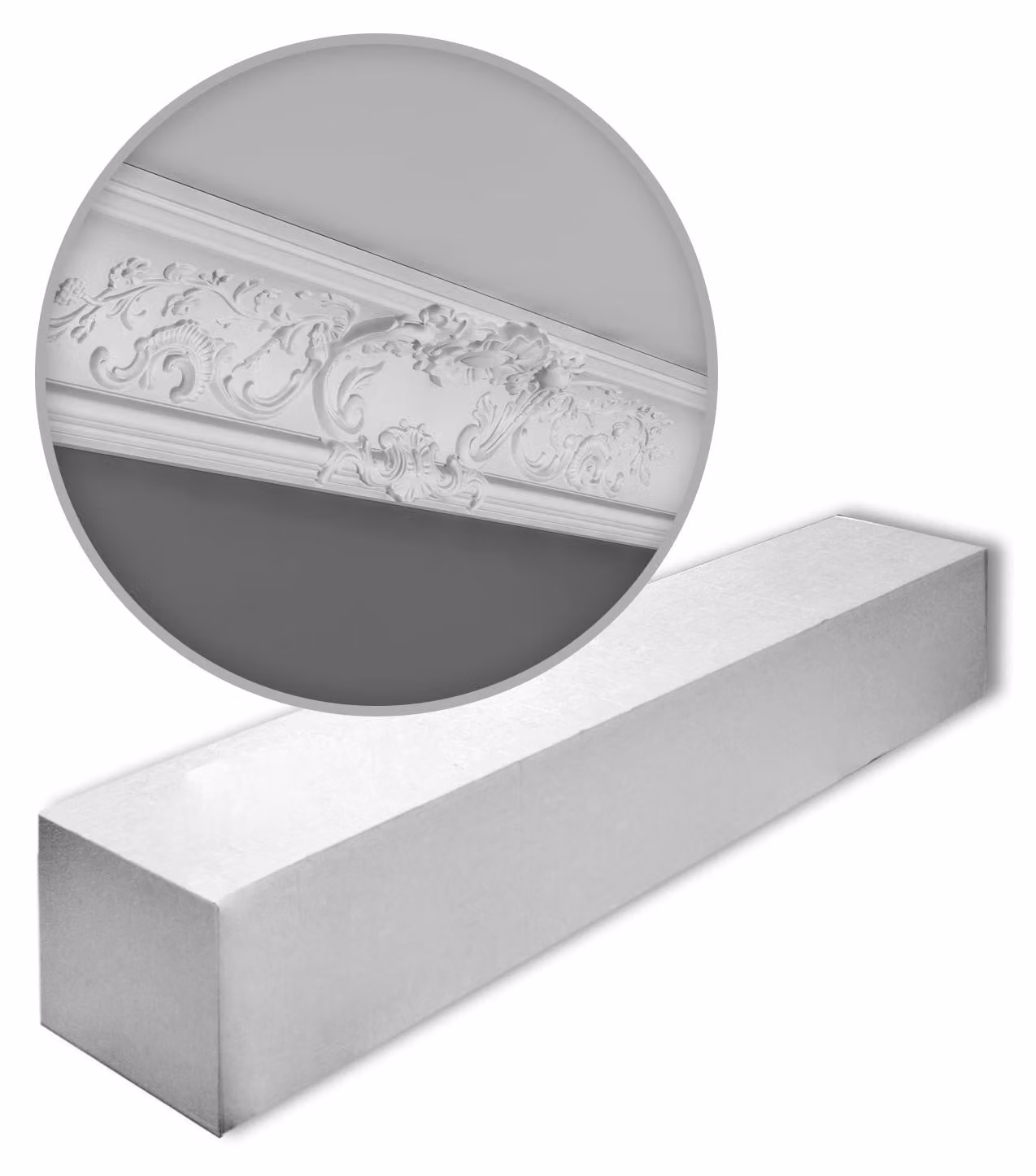 Cornici Orac Decor LUXXUS C338A-box 1 cartone con 6 strisce decorative 12 m