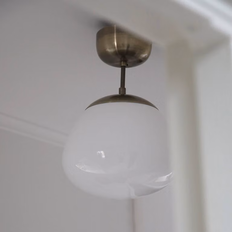 Markslöjd Plafoniera soffitto Rise, dimmerabile, Bronzo / Ottone antico, Soggiorno / Sala da pranzo, Metallo, Plafoniera