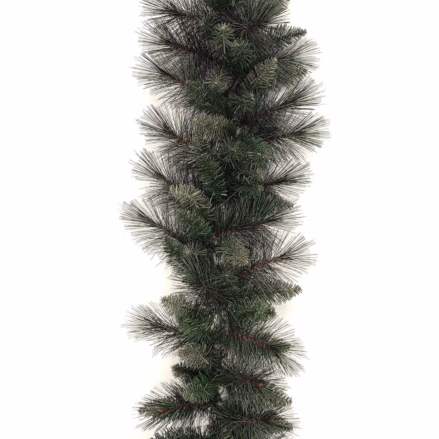 Ghirlanda Natalizia Artificiale VESTIAMO CASA Effetto Pino Verde con 180 Rami, Lunghezza: 270 cm – 2
