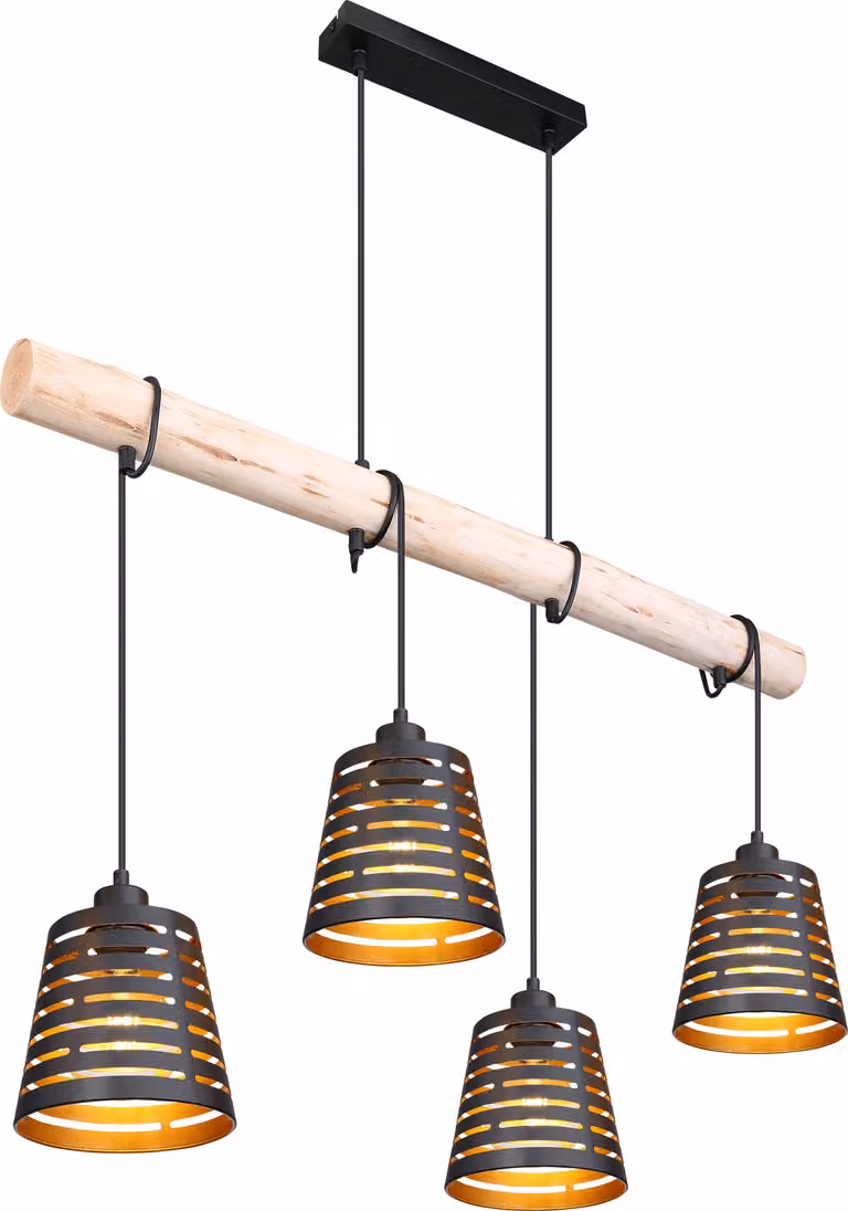 GLOBO lampada a sospensione sala da pranzo lampada a sospensione soggiorno luce a sospensione cucina 15451-4H