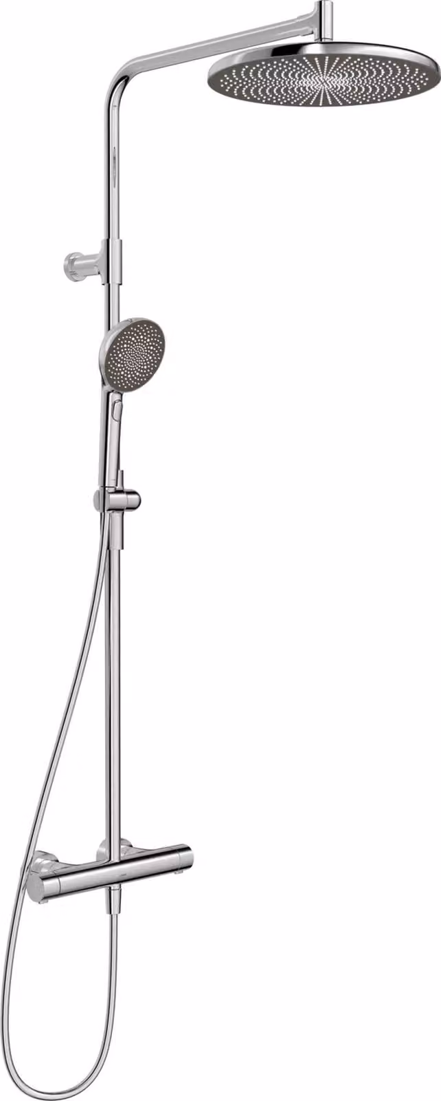 Miscelatore doccia a pioggia Hansa HANSAAURELIA 4719 a 3 getti cromato, 1 pezzo.