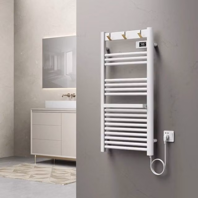 Scaldasalviette Elettrico pro.tec Uvdal Bianco 500 W L: 105 cm, H: 50 cm – 1