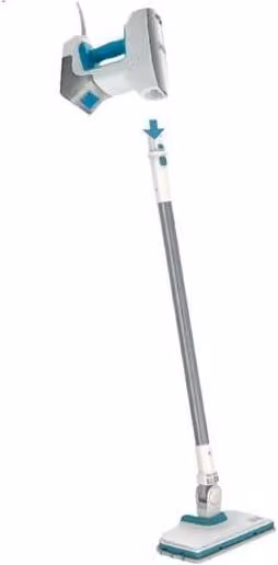 Black and Decker BHSM15FX08 Pulitore a Vapore Portatile 1500 W con 8 Accessori, Colore Bianco