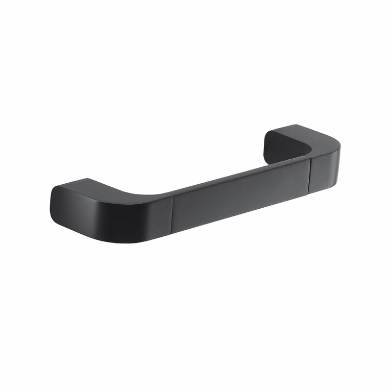 Portasalviette 25 cm in ottone, acciaio inox e Cromall 3221-25 Gedy serie OUTLINE Nero Opaco