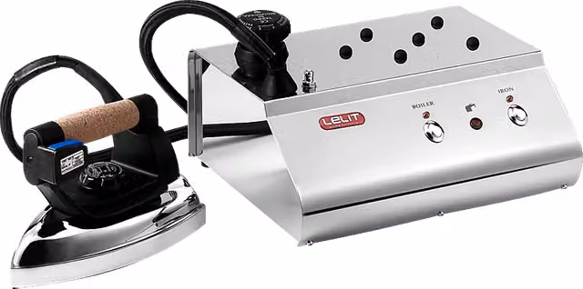 Ferro da stiro a caldaia Lelit PS25 in acciaio inossidabile, colore nero e argento, 1800W, 2,6 l – 2