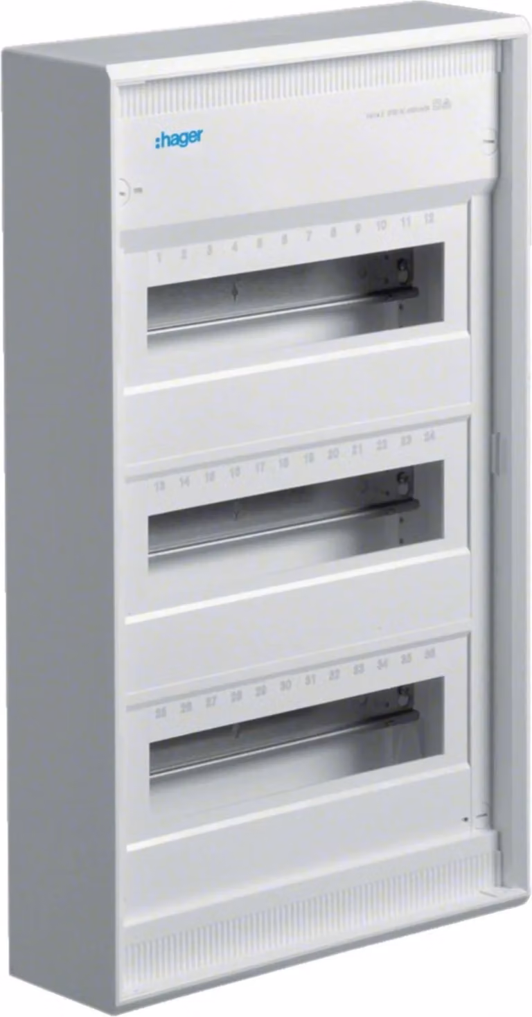 Hager Kleinv., Volta, APV, 3x12TE, IP30, 1 pz.