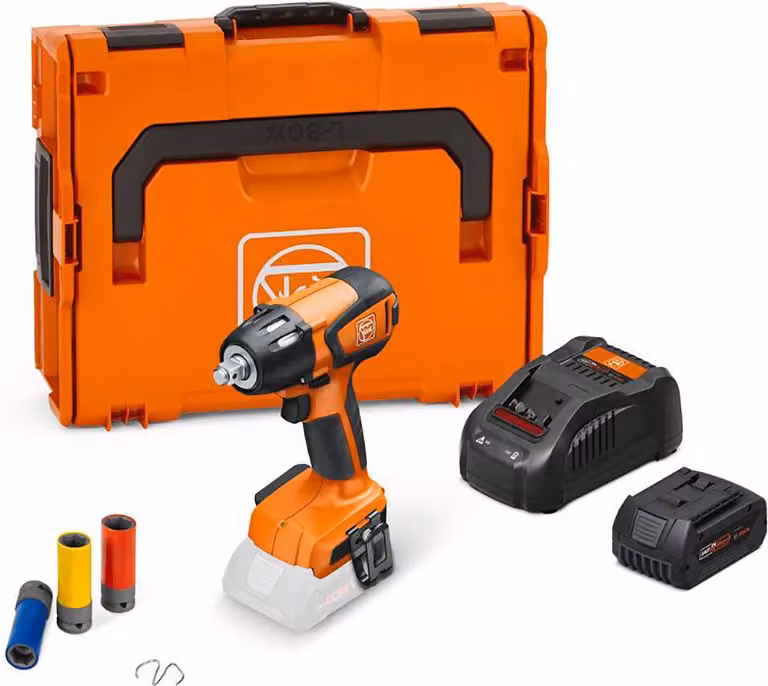 Avvitatore a impatto a batteria Fein nel set per l'utente ASCD 18-300 W2 AS Ready to-use-top Set | 71151062000