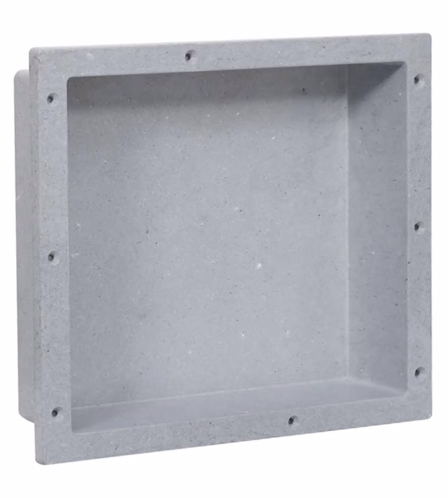 Nicchia Doccia Grigio Opaco 41x36x10 cm