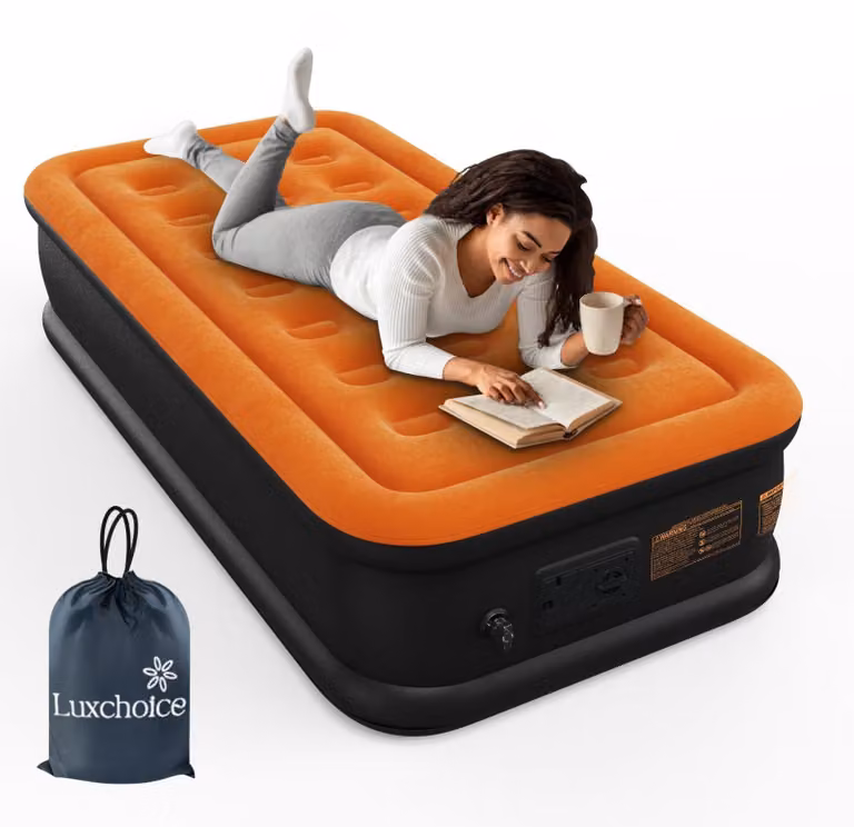 Materasso gonfiabile singolo, autogonfiante, dimensioni 191x99x40 cm, portata massima 250 kg