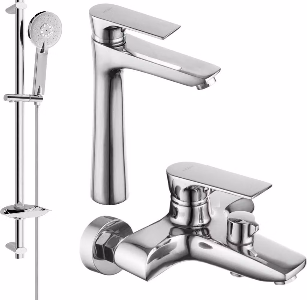 Mexen Axel DB40 set da bagno, cromo - 73813DB40-00