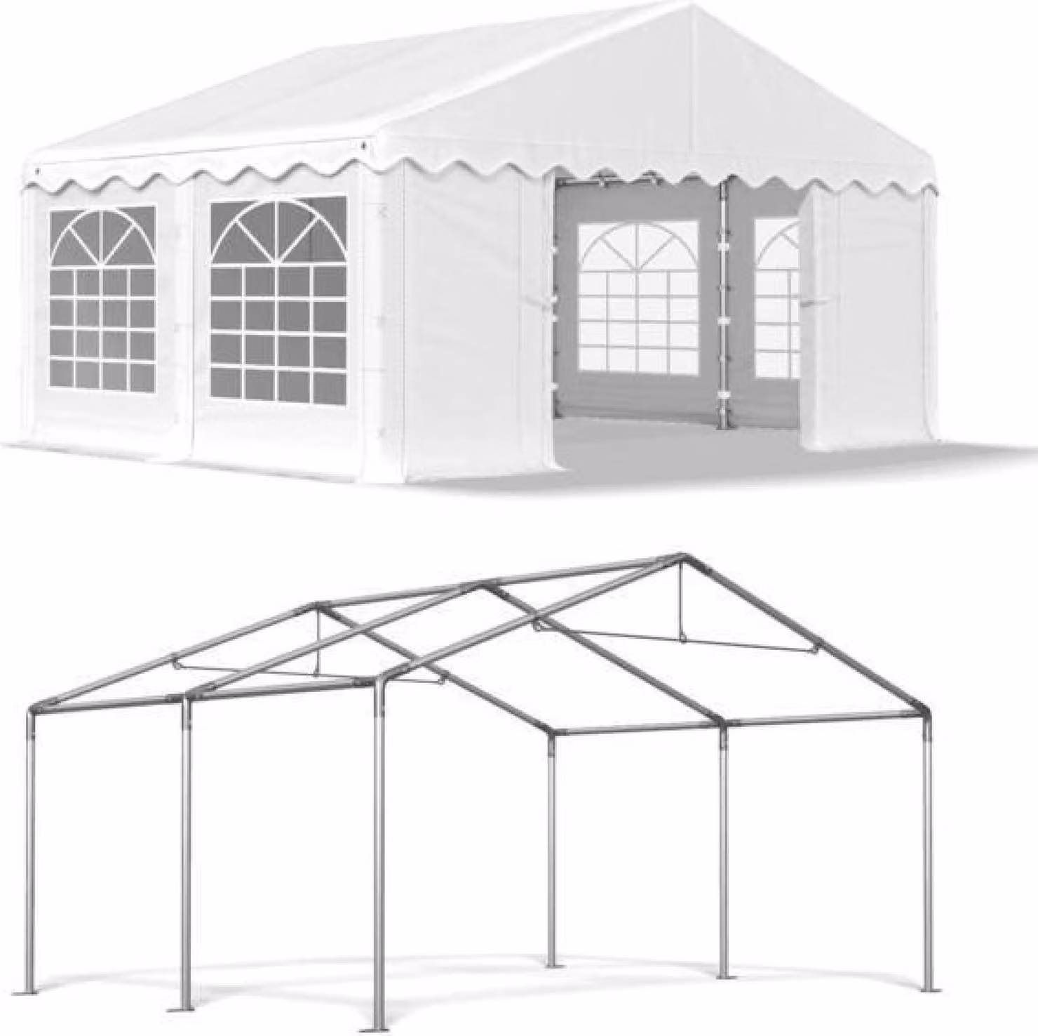 Tenda estiva 4x4 Bianco SUMMER IPE