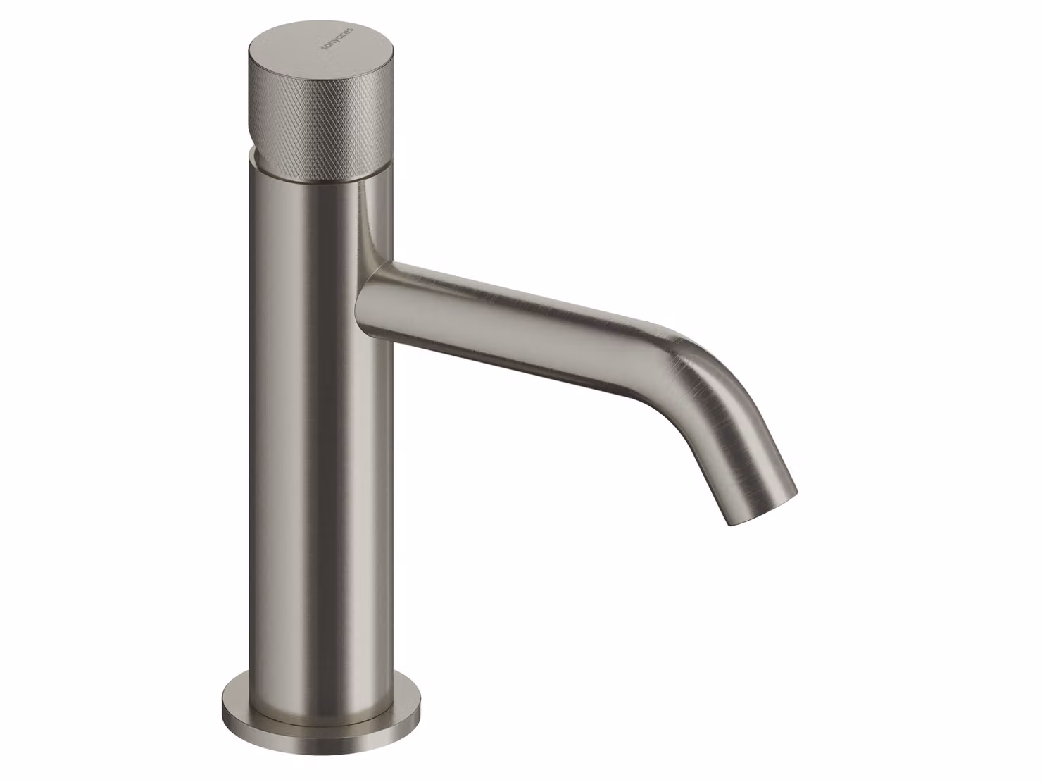 SANYCCES LOOP K ColdOpen Miscelatore monocomando per lavabo 17,3 cm, nichel spazzolato