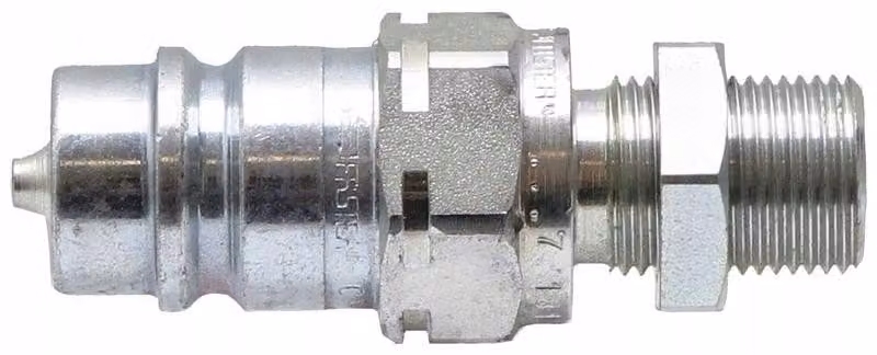 Connettore rapido EURO, modello lungo, filettatura M20x1.5, standard ISO A