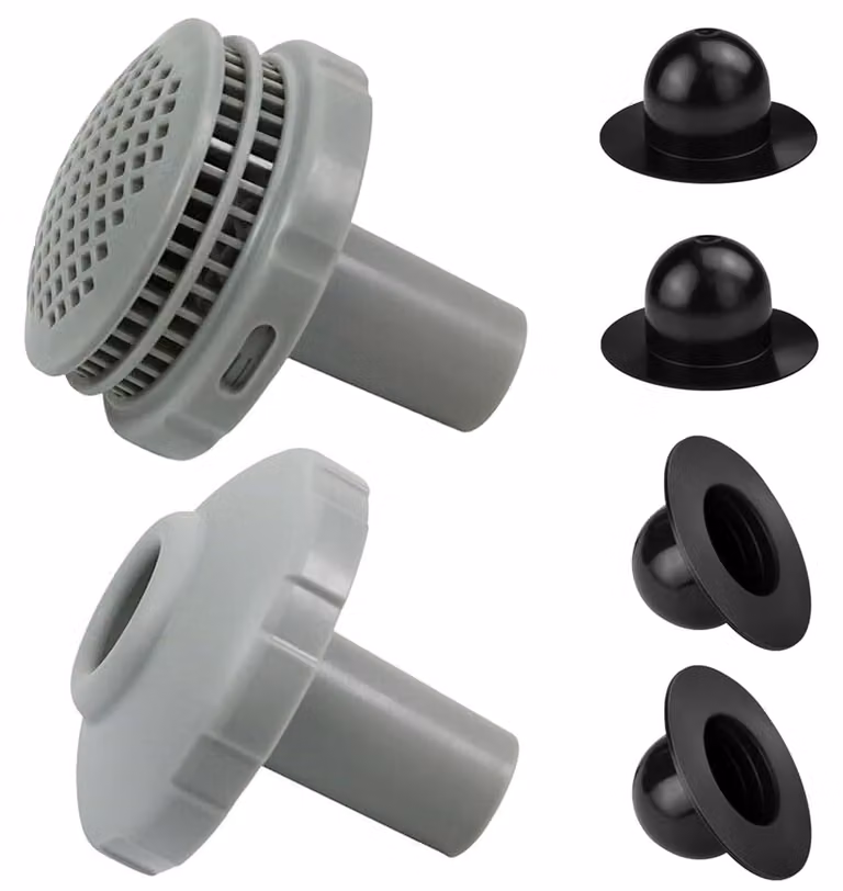 Solidchoice - Kit completo per il collegamento di piscine, diametro 1,25 pollici