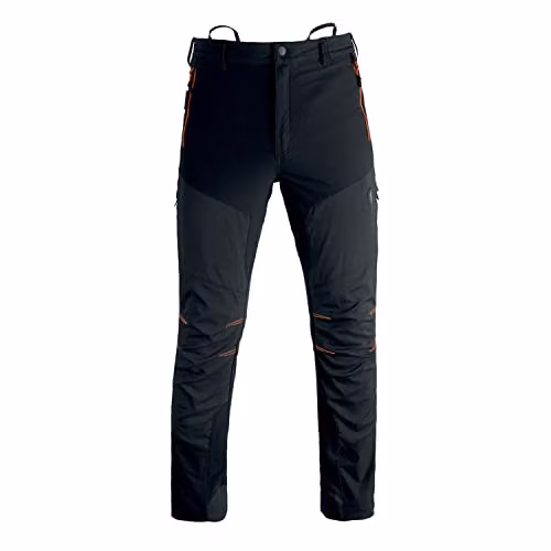 Kapriol Pantalone Tech Nero - Pantaloni Tecnici Lavoro XL Water Repellent