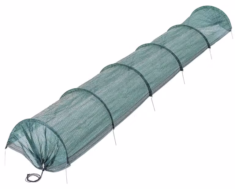 Tunnel in plastica - Tunnel per serra - 300×60×40 cm - 1 pezzo - Verde