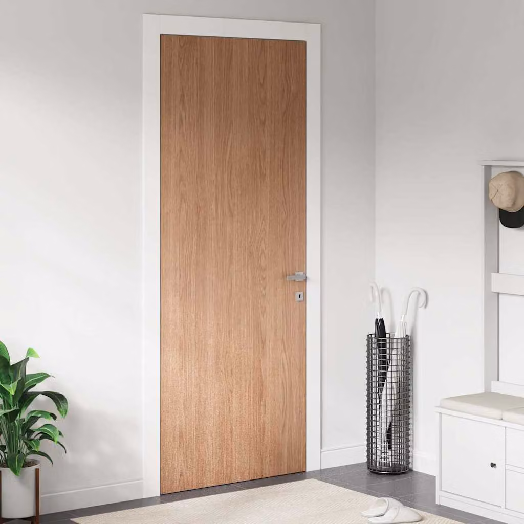 Pellicola Autoadesiva per Mobili vidaXL in PVC Opaco, Colore Marrone, L: 500 cm, H: 90 cm