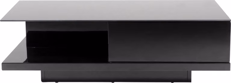 Tavolino 120x60x36 cm nero