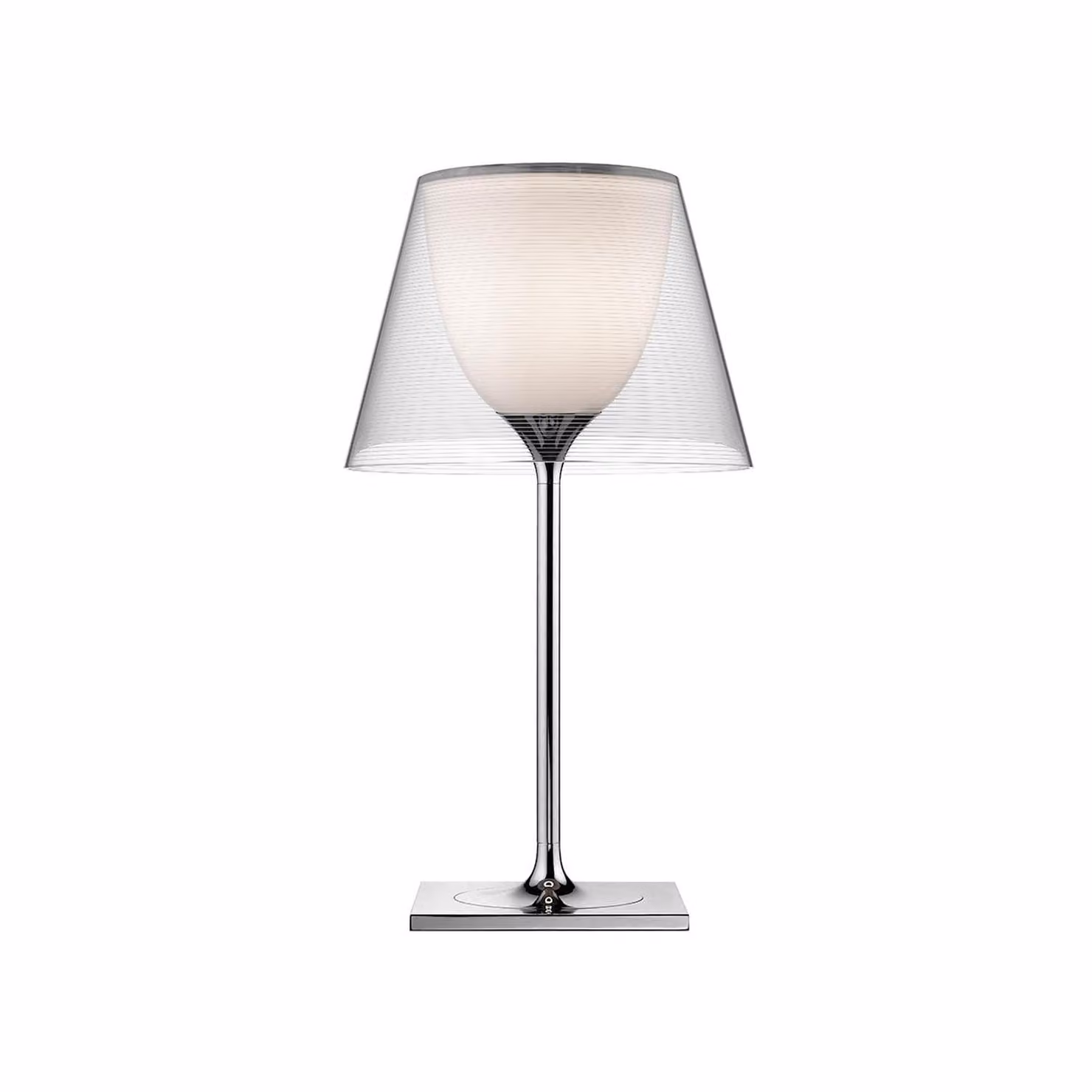 Flos - KTribe Table 1 - Lampada da tavolo - Trasparente