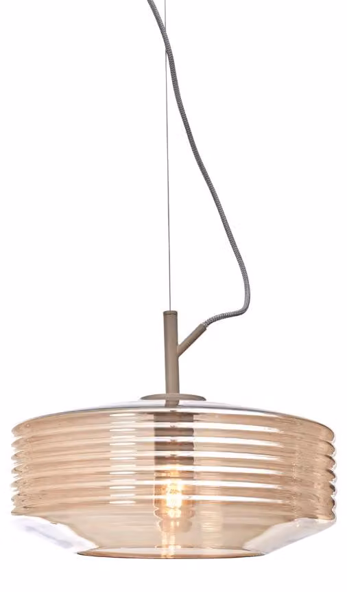 si tratta di RoMi - Lampada a sospensione Verona - Luminosa - Ø35cm Lampada a sospensione - Lampada da tavolo - Lampada da soggiorno - Lampada da camera da letto - Soggiorno