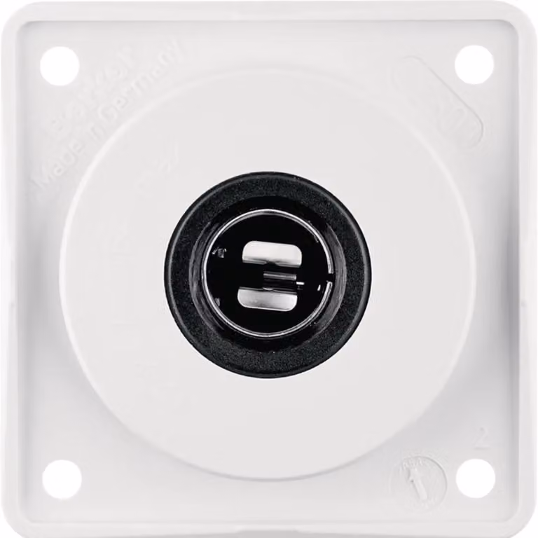 Berker 945172509 Presa di corrente 12 V bianco polare, inserti Integro lucidi