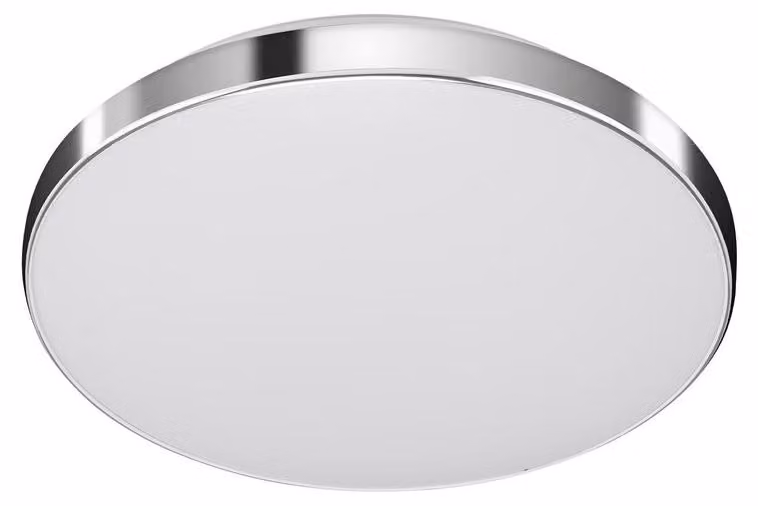 Lampada da soffitto a LED sensore 16 W bianco-argento metallo-plastica Telefunken