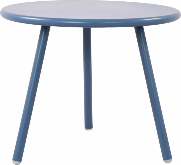 Tavolo da giardino moderno, tavolo da salotto resistente alle intemperie, design antiruggine - Resistente ai raggi UV | Colore: blu