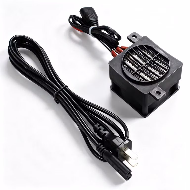 Riscaldatore ad aria PTC, 220V, 100W, con cavo di alimentazione