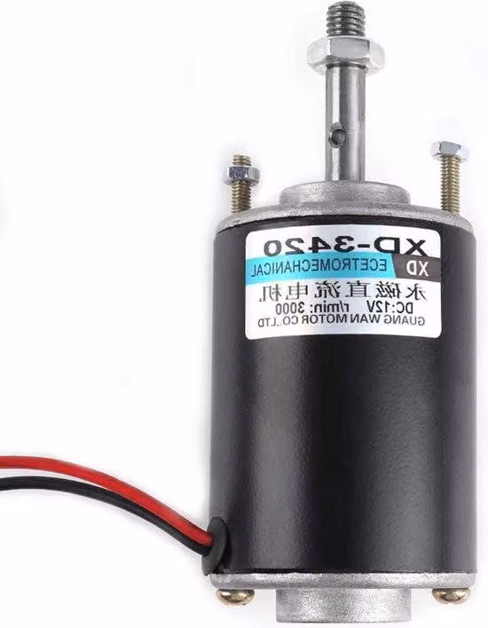 Motore elettrico a corrente continua 12 V/24 V con magneti permanenti, 3500 giri/min, alta velocità, generatore fai da te