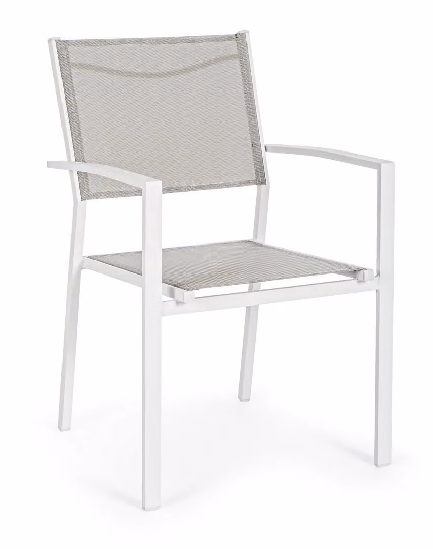 Set di 6 poltroncine HILDE bianco nuvola