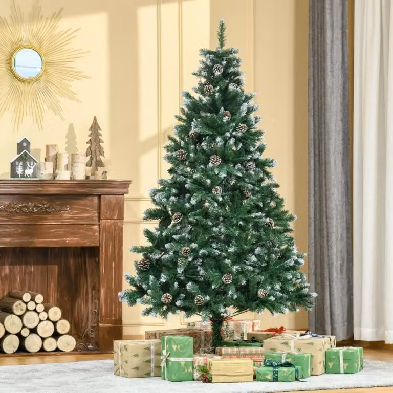 Albero di Natale - Albero di Natale artificiale - Albero artificiale - Abete - Albero invernale - Extra grande, 180 cm