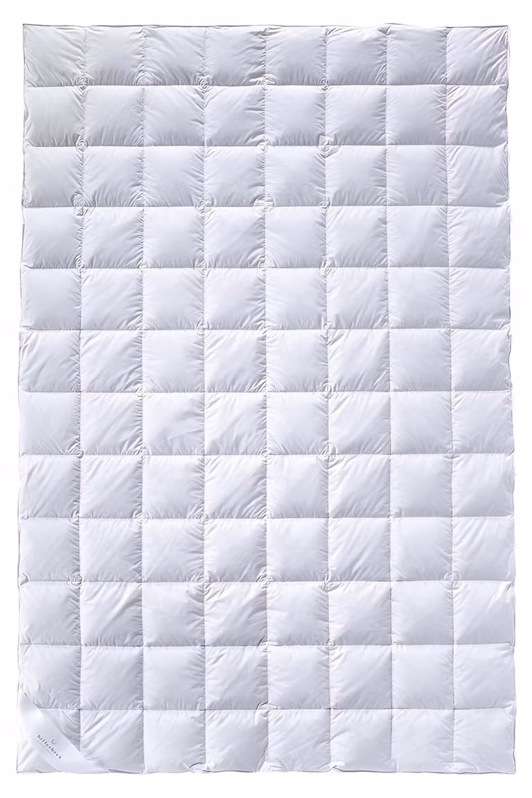 Coperta in cotone, modello Bali Superlight, bianca, 200x135 cm