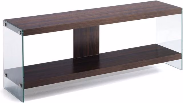Porta TV effetto legno finitura noce cm. H.45 x L.120 x P.29,5