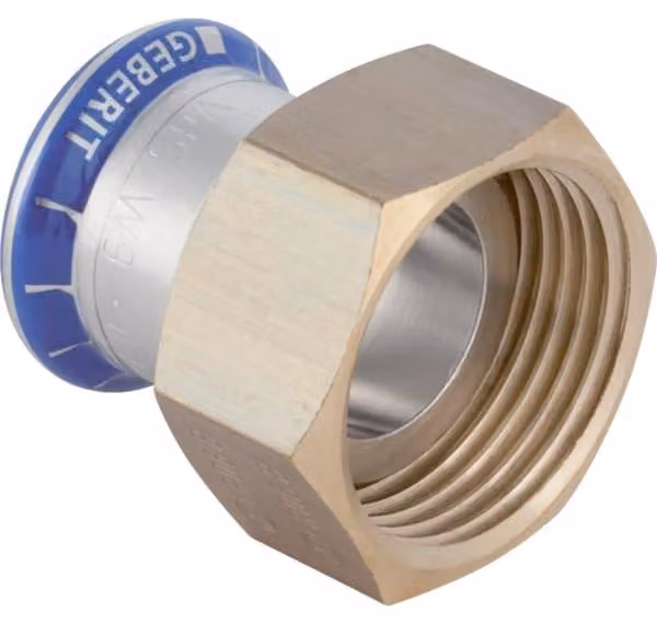 Geberit 35037 Mapress transizione in acciaio inox