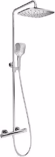 Sistema doccia con miscelatore termostatico RAVAK Termo cromo X070164