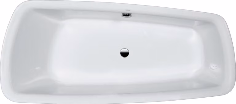 LAUFEN Baignoire Palomba à encastrer avec pied 1800x800x455 blanc, bord de baignoire 80 mm, H2438010000001, H2438010000001