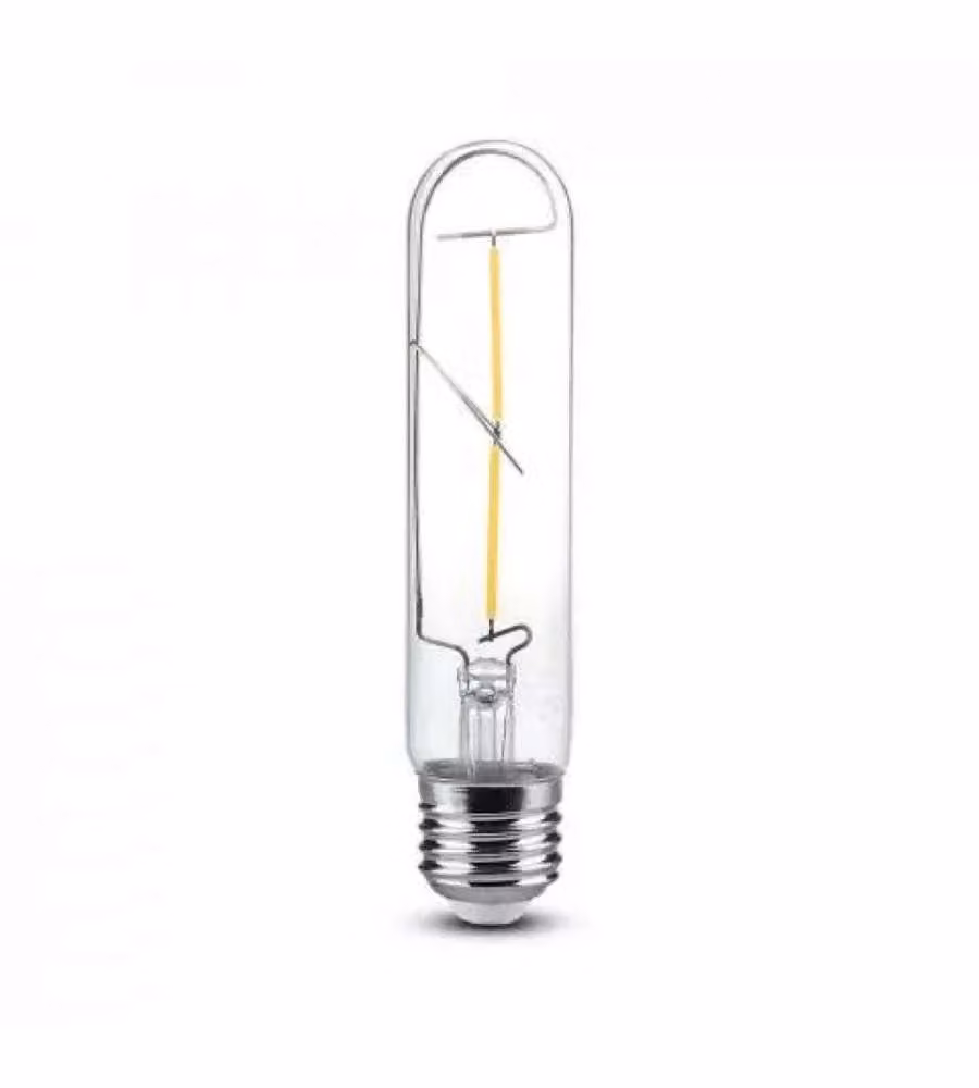2W T30 Led Filament Bulb Clear Glass 3000K E27