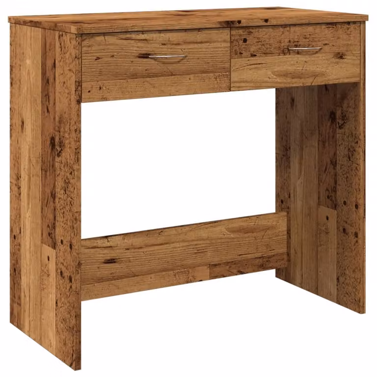 Scrivania Legno Antico 80x40x75 cm in Truciolato