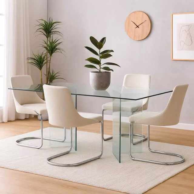 Tavolo fisso Armir 90x77,8h cm, 10 posti