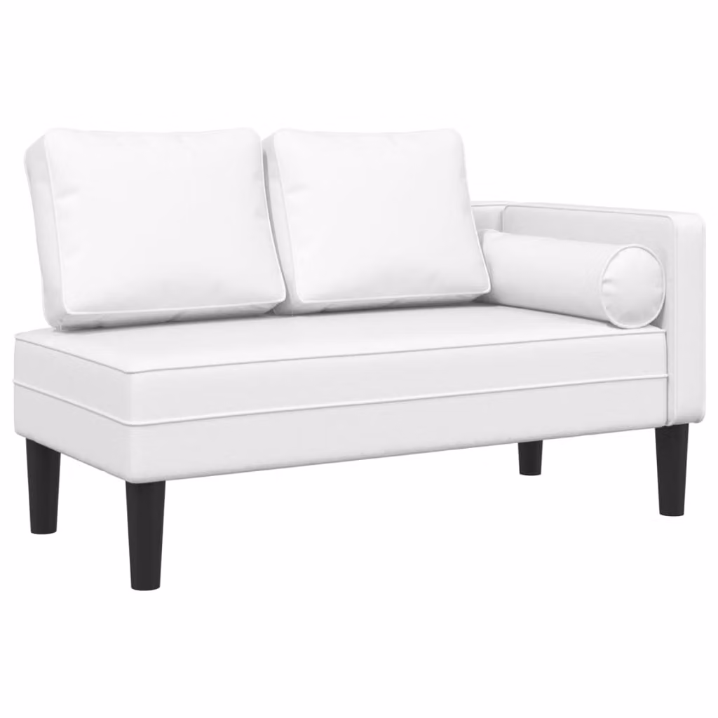 Sdraio con Bianco Crema in Pelle finta